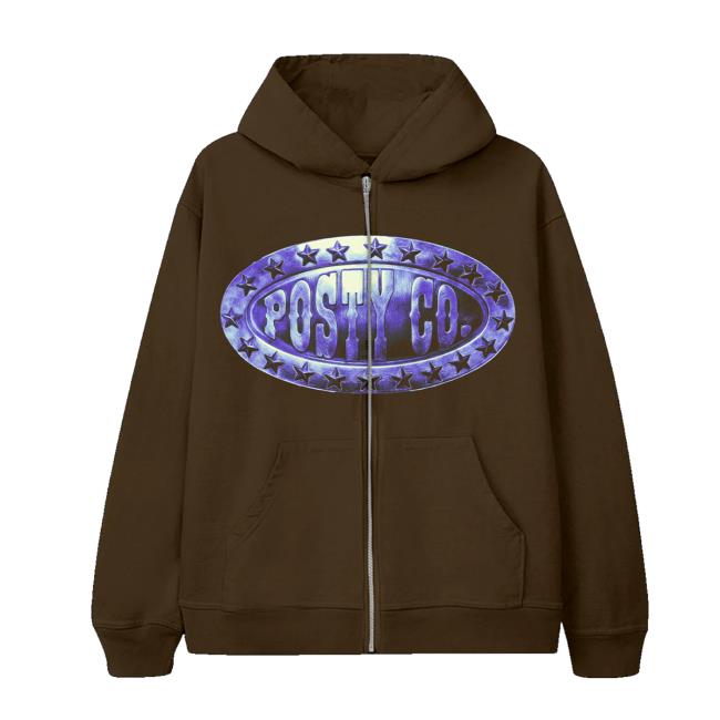 Post Malone Shop Merch Posty Co Zip Hoodie Post Malone Shop Merch Posty Co Zip Hoodie