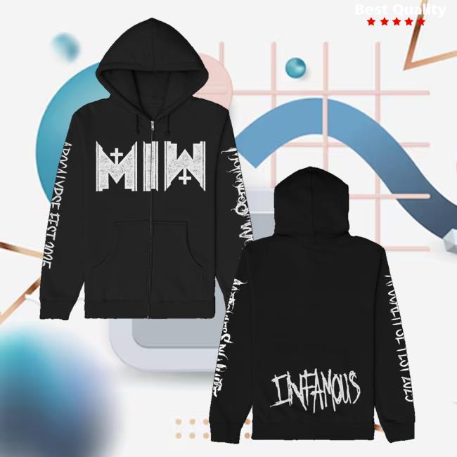 Miw Merch Store Infamous Zip Up Hoodie Miw Merch Store Infamous Zip Up Hoodie