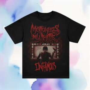 Motionless In White Store Merch Infamous Forever And Always Black T-Shirt