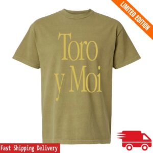 Toro Y Moi Store Merch Garamond T-Shirt