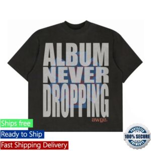 Awge Merch Store Asap Rocky Camp Flog Gnaw A.N.D. Tee Black