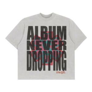 Awge Merch Store Asap Rocky Camp Flog Gnaw A.N.D. Tee White