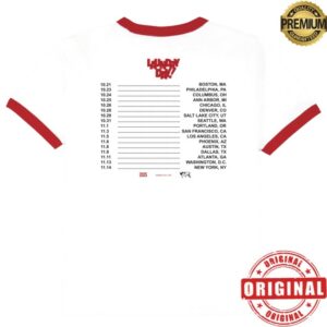 Daundrylay Store Merch Time Of Your Life Ringer Tee