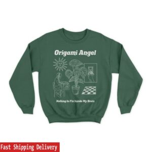 Origami Angel Merch Store Nothing To Fix Crewneck