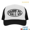 Post Malone Merch Store Posty Co Trucker Hat Navy