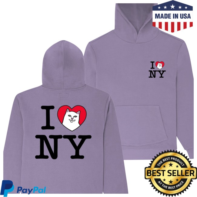 Ripndip Store Merch I Heart Nyc Hoodie Ripndip Store Merch I Heart Nyc Hoodie