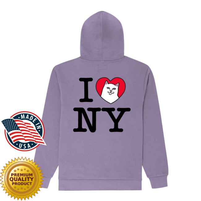 Ripndip Store Merch I Heart Nyc Hoodie Ripndip Store Merch I Heart Nyc Hoodie