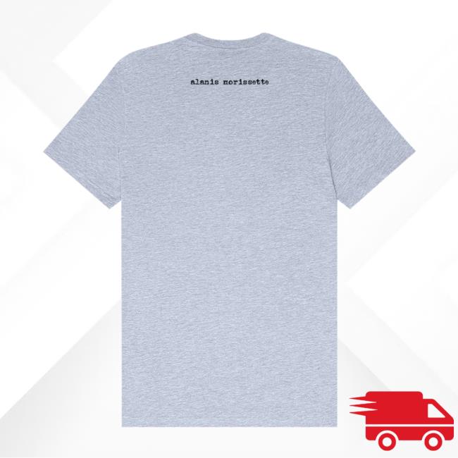 Alanis Morissette Merch Store All I Want Lyric T-Shirt Alanis Morissette Merch Store All I Want Lyric T-Shirt