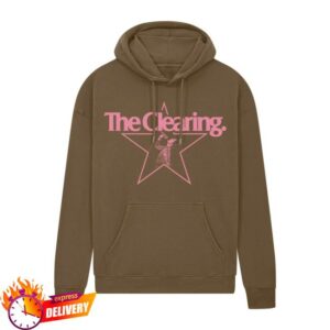 Wolf Alice Merch Store The Clearing Brown Pink Hoodie