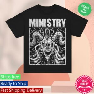 Ministry Store Merch Machine Skull T-Shirt