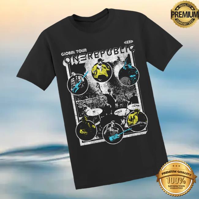 Onerepublic Merch Store Global Tour Circle Tee Onerepublic Merch Store Global Tour Circle Tee