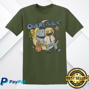Onerepublic Merch Store Green Counting Stars Gremlin Tee