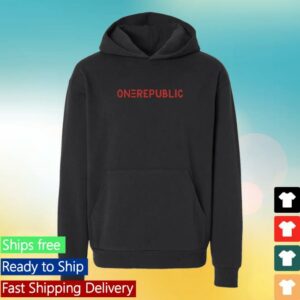 Onerepublic Merch Store Heavyweight Logo Hoodie
