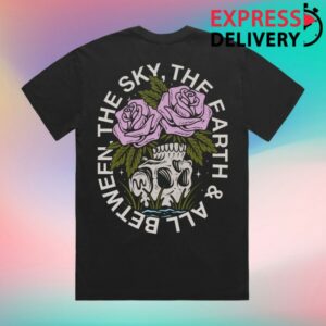 Architects Store Merch Head Full Of Flowers Black T-Shirt