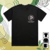 kenny architects store merch head full of flowers black t shirt