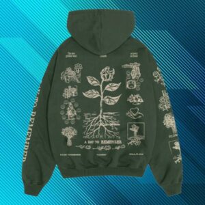 Adtr Store Merch Flowers Hoodie
