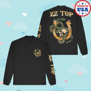 Zz Top Store Merch Rattlesnake Longsleeve T-Shirt