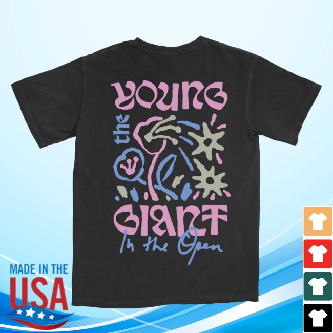 Young The Giant Store Merch Earthstar Tee Young The Giant Store Merch Earthstar Tee