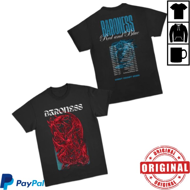 Baroness Store Merch Magnolia West Coast Tee Baroness Store Merch Magnolia West Coast Tee