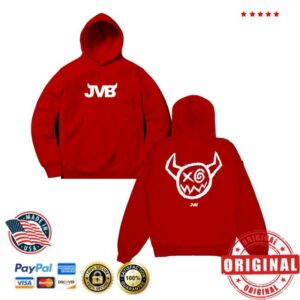 Jvb Store Merch Red Jvb Premium Hoodie