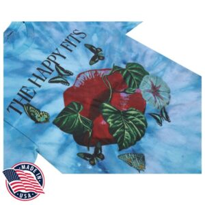 The Happy Fits Store Merch Lips Band Dye T-Shirt