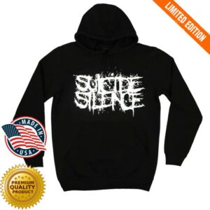 Suicide Silence Store Merch Suicide Silence Carhartt Logo Hooded Sweatshirt