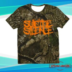 Suicide Silence Store Merch Suicide Silence Realtree Logo Shirt