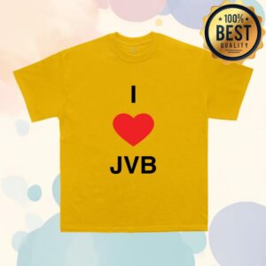 Joey Valence & Brae Merch Store Yellow I Love Jvb Tee