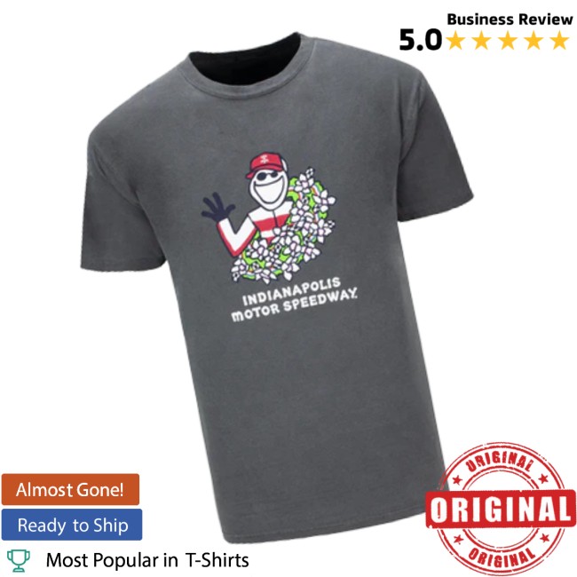 Indianapolis Motor Speedway Store Merch Indianapolis Motor Speedway Life Is Good Wreath T-Shirt Indianapolis Motor Speedway Store Merch Indianapolis Motor Speedway Life Is Good Wreath T-Shirt