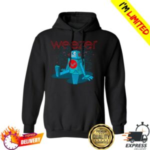 Weezer Webstore Merch Robot Hoodie