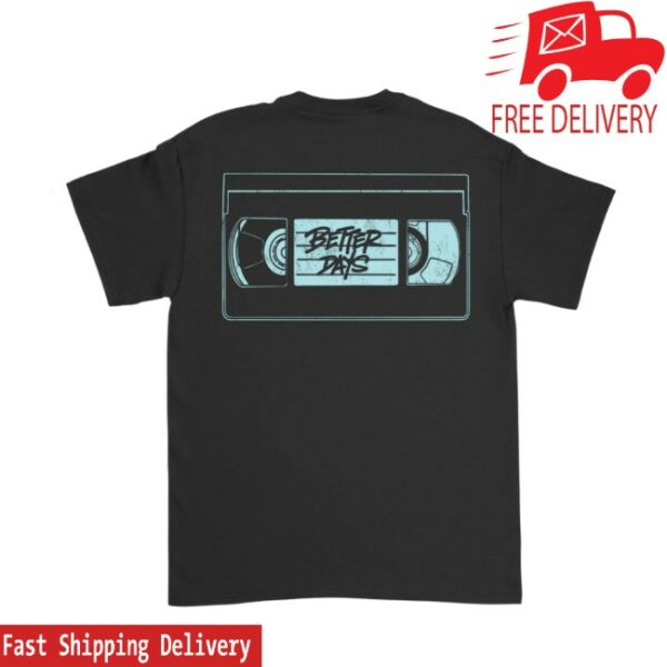 Yellowcard Store Merch Logo Vhs Tee - Newest Fashion Trends