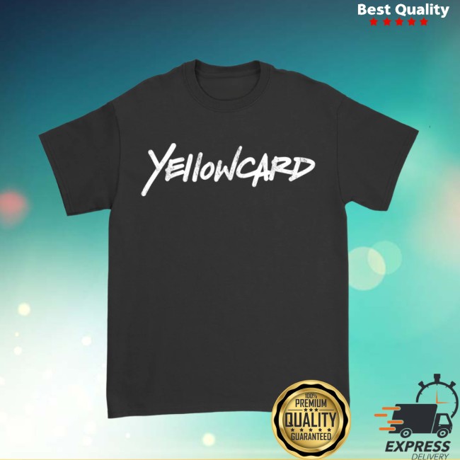 Yellowcard Store Merch Logo Vhs Tee Yellowcard Store Merch Logo Vhs Tee