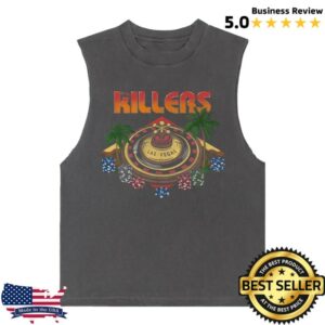 The Killers Music Store Merch Summer Roulette Sleeveless T-Shirt