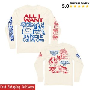 Adtr Store Merch All I Want Long Sleeve Tee