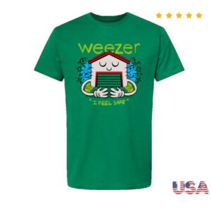 Weezer Merch Store Garage I Feel Safe Tee
