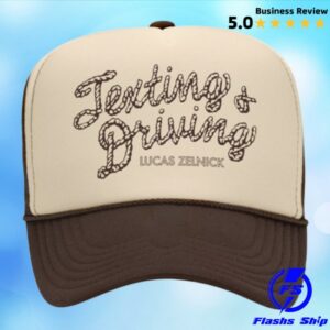 Lucas Zelnick Store Merch Texting + Driving Hat