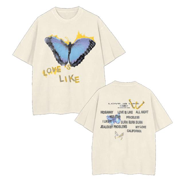 Maroon5 Store Merch Love Is Like 2025 Tour Tee Maroon5 Store Merch Love Is Like 2025 Tour Tee