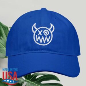 Joey Valence & Brae Merch Store Blue Demon Embroidered Dad Hat