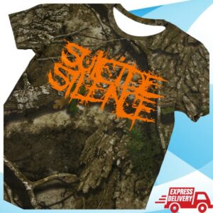 Suicide Silence Store Merch Suicide Silence Realtree Logo Shirt