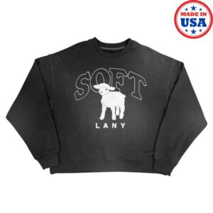 Lany Merch Store Soft Crewneck Black