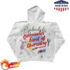 kenny Lany Merch Store White Sketched Hoodiea