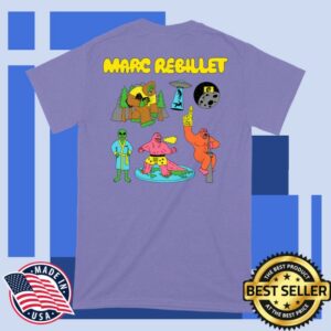 Marc Rebillet Store Merch Cartoon Collage T-Shirt