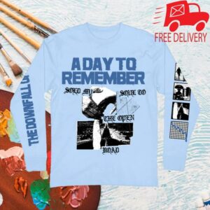 Adtr A Day To Remember Store Merch Downfall Long Sleeve Tee