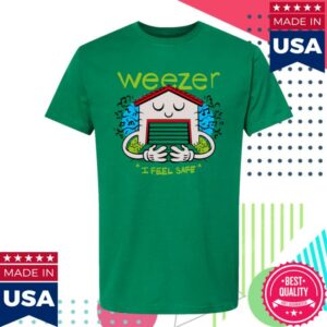 Weezer Store Merch Garage I Feel Safe Tee