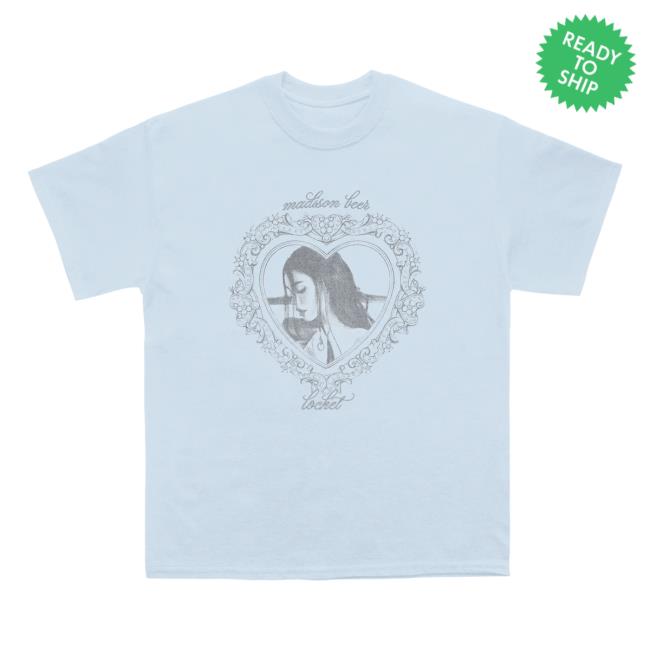 Madison Beer Merch Store Limited Edition Locket Tee Madison Beer Merch Store Limited Edition Locket Tee