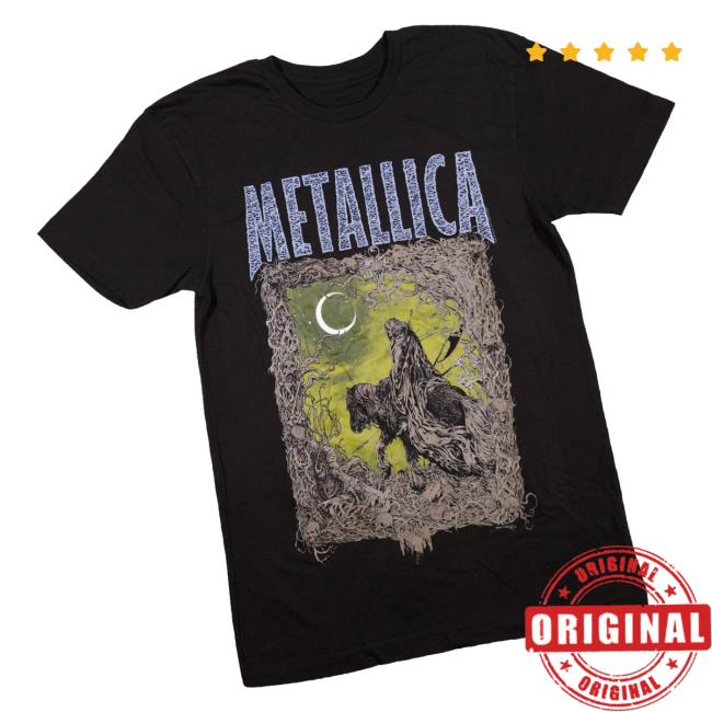 Metallica Merch Store The Outlaw Torn Poster Art T-Shirt Metallica Merch Store The Outlaw Torn Poster Art T-Shirt