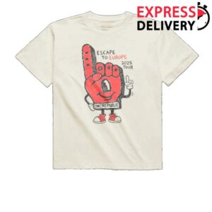 Onerepublic Store Merch Foam Finger Tour Tee
