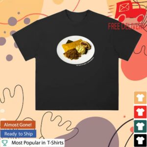 Caracas Merch Holiday Plate Black Tee