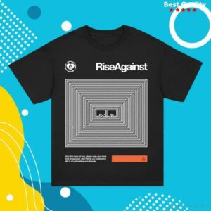 Rise Against Merch Store Holding Onto Threads T-Shirt Black