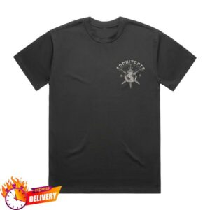 Architect Merch Store Everything Ends Globe Black T-Shirt